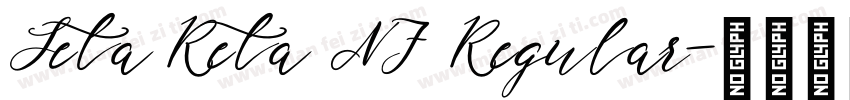 Seta Reta NF Regular字体转换